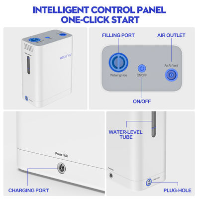 Φορητή μηχανή οξυγόνου υδρογόνου για βολική λύση παραγωγής υδρογόνου